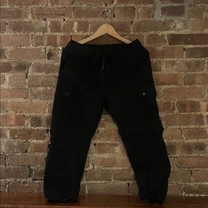 Black Cargo Pants